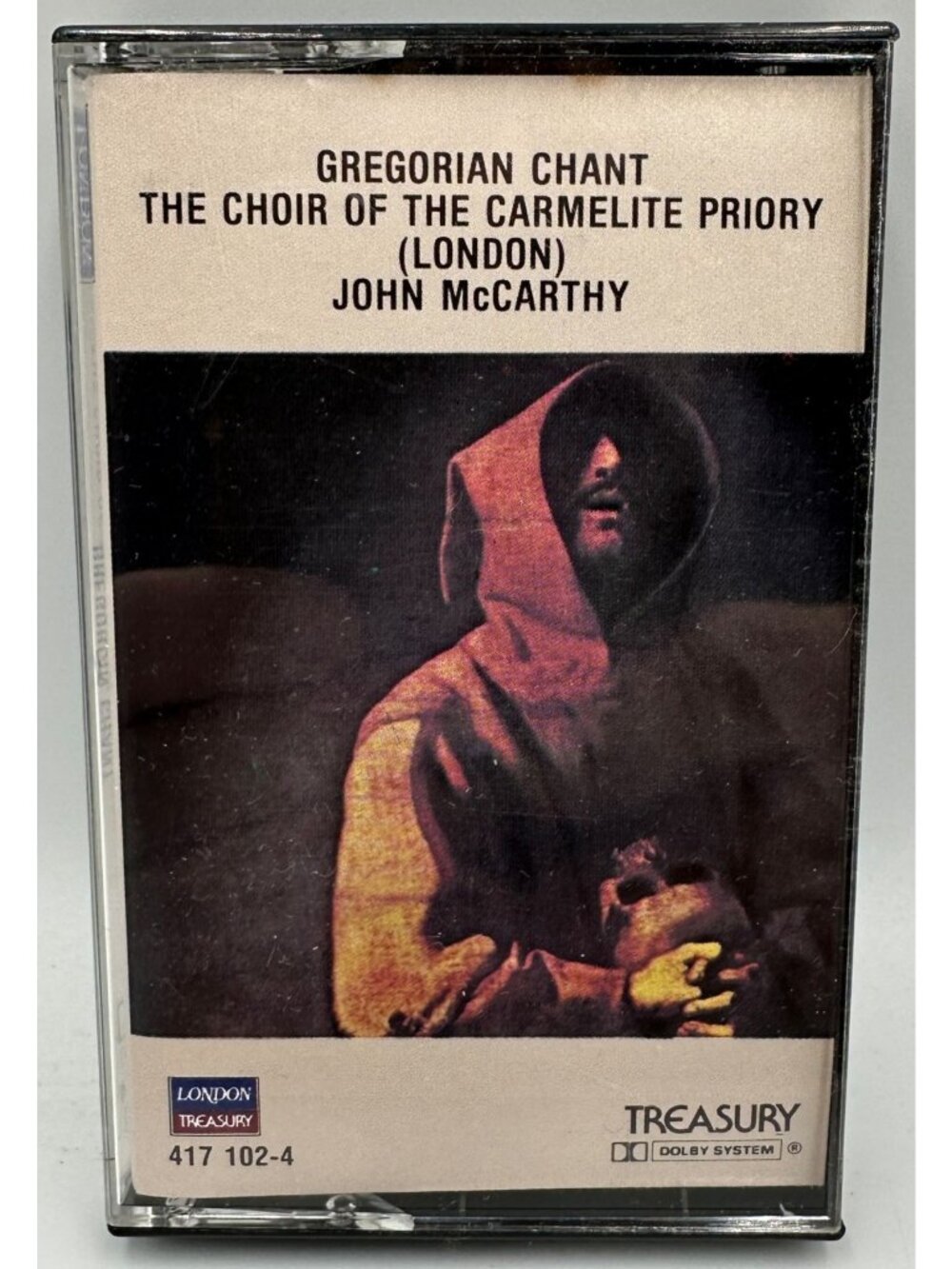 Gregorian Chant The Choir Of The Carmelite Priory London John McCarthy Cassette